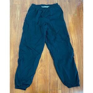 VTG 90s Nike nylon cotton lined drawstring windbreaker track sweatpants, L